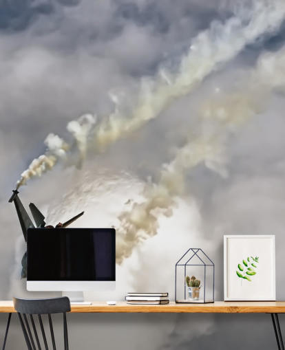 Airplane Crashing Wallpaper