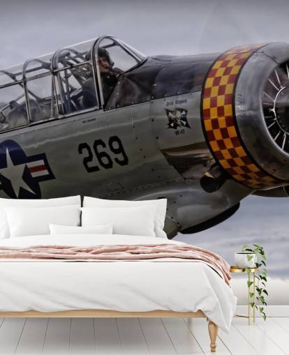 Nahaufnahme von Flugzeug-Tapete Nahaufnahme von Flugzeug-Tapete