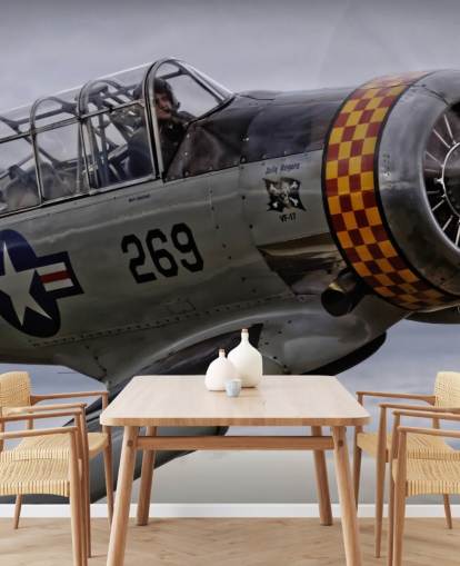 Fond d'écran Gros plan d'avion