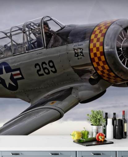 Fondo de pantalla de primer plano de avión Fondo de pantalla de primer plano de avión