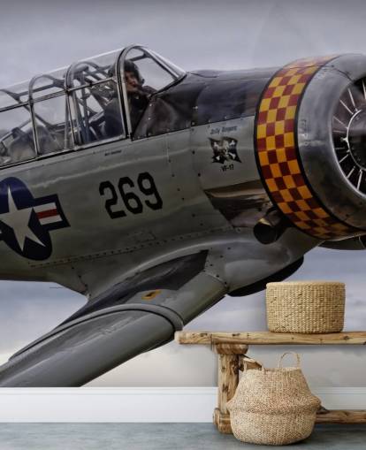 Close Up of Airplane Wallpaper