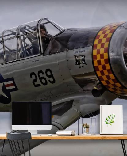 Fond d'écran Gros plan d'avion