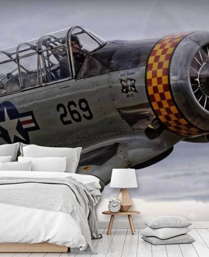 Fondo de pantalla de primer plano de avión