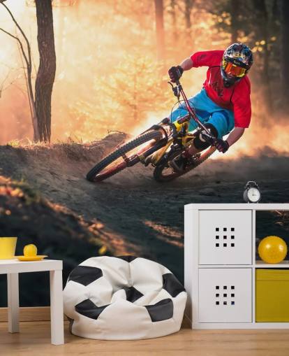 Mountain Biker Mountain Bike Wallpaper