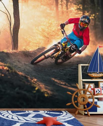 Mountain Biker Mountain Bike Wallpaper