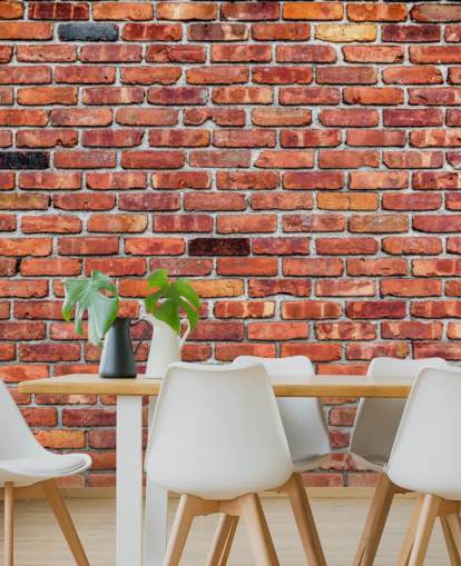 Rustic Red Brick Wallpaper Rustic Red Brick Wallpaper