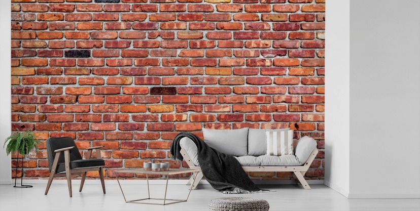 Brick Wallpaper & Brick Effect Wall Murals | Wallsauce UK