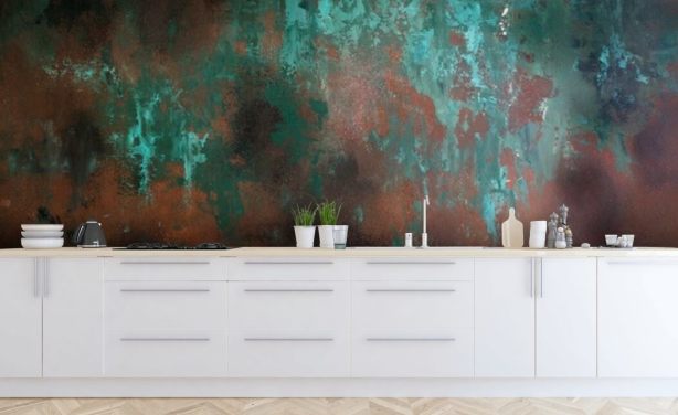 Metal & Rust Effect Wallpaper | Wallsauce US