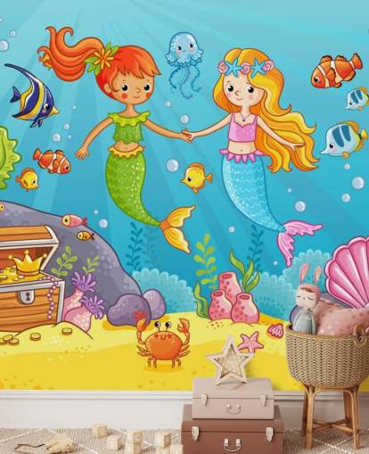 mejores amigos sirena bajo el mar mejores amigos sirena bajo el mar