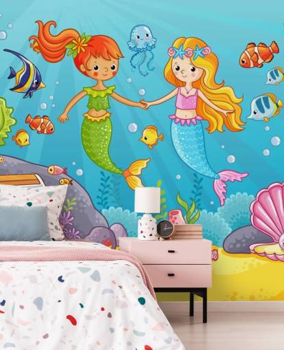 migliori amiche della sirena sotto il mare