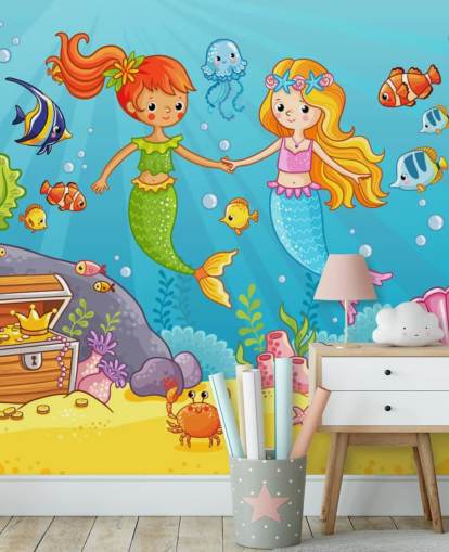 havfrue bedste venner under havet