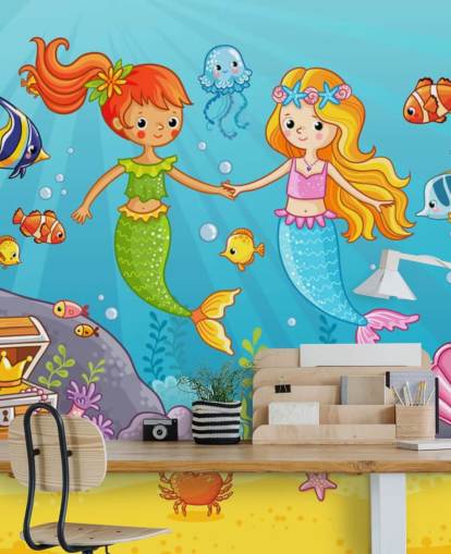 mermaid best friends under the sea mermaid best friends under the sea