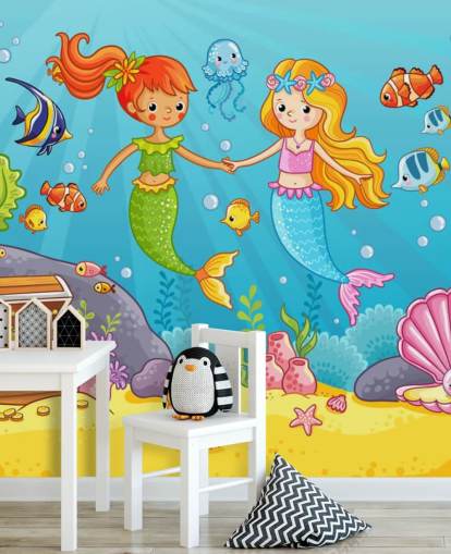 mejores amigos sirena bajo el mar mejores amigos sirena bajo el mar