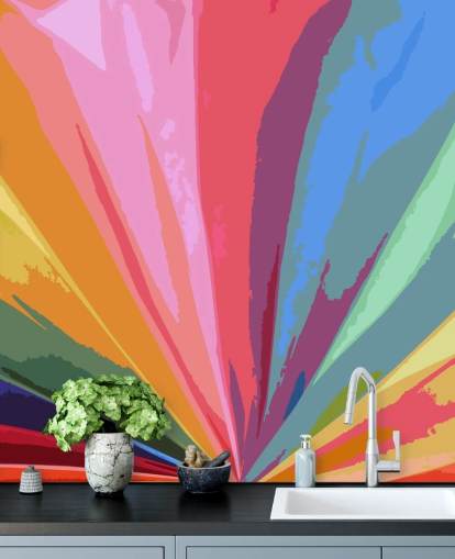 bunte abstrakte tapete