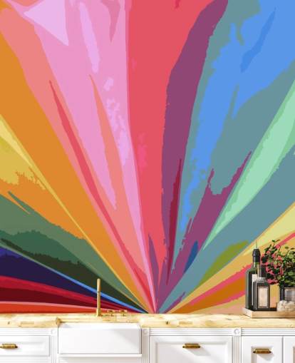 bunte abstrakte tapete