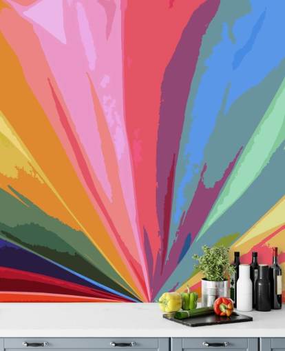 bunte abstrakte tapete