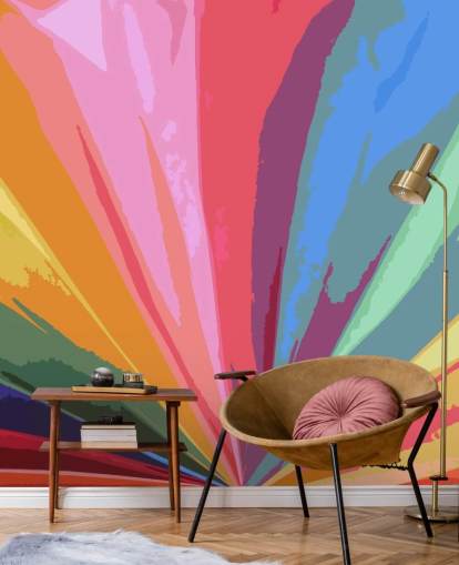 bunte abstrakte tapete