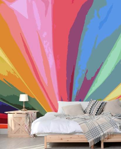 bunte abstrakte tapete