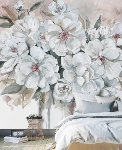 Decorazione murale Blushing Bouquet di Carol Robinson