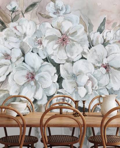 Decorazione murale Blushing Bouquet di Carol Robinson