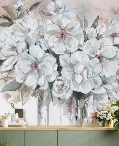 Decorazione murale Blushing Bouquet di Carol Robinson