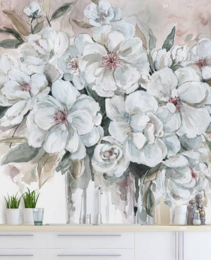 Errötendes Bouquet Wandbild von Carol Robinson