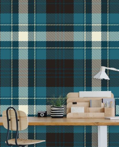 papel de parede azul escuro e preto