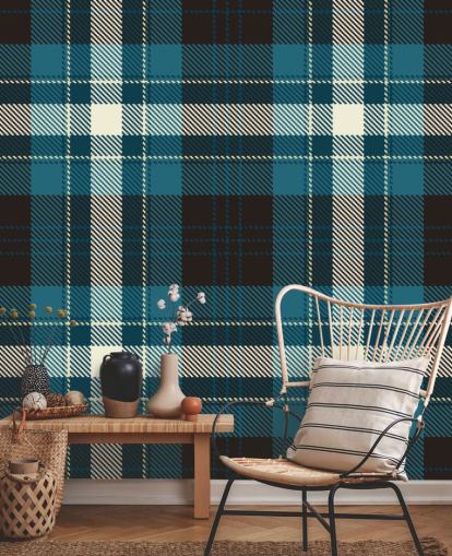 mørk blå og svart sjekk tapet mørk blå og svart sjekk tapet