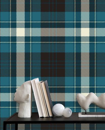 papel de parede azul escuro e preto