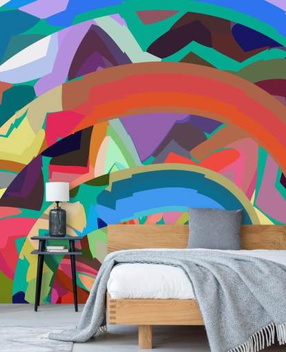 Halluzinogenes Wandbild von Shandra Smith