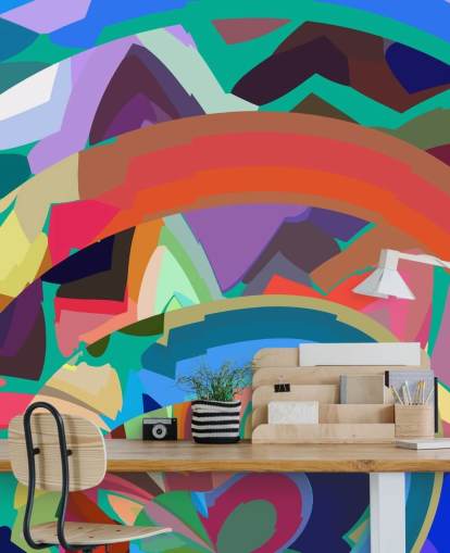 Décoration murale hallucinogène par Shandra Smith Décoration murale hallucinogène par Shandra Smith