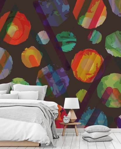 Farbausschnitte Wandbild von Shandra Smith Farbausschnitte Wandbild von Shandra Smith