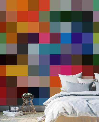 Decorazione murale quadrata colorata di Shandra Smith Decorazione murale quadrata colorata di Shandra Smith