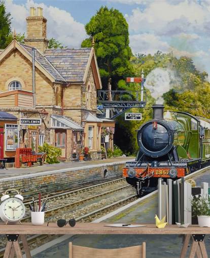 Hampton Loade Severn Valley Railway Mural