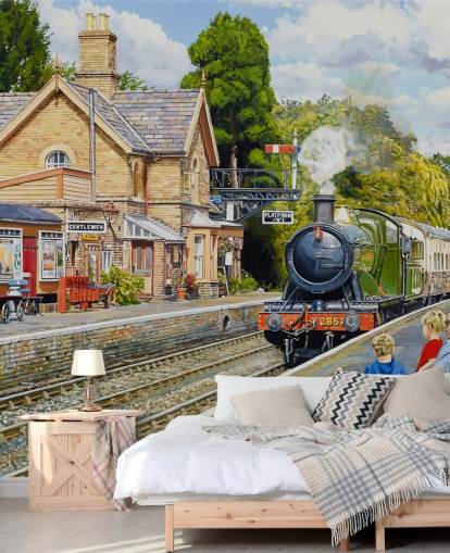Hampton Loade Severn Valley Railway Mural