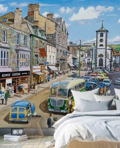 Keswick Wandbild von Trevor Mitchell