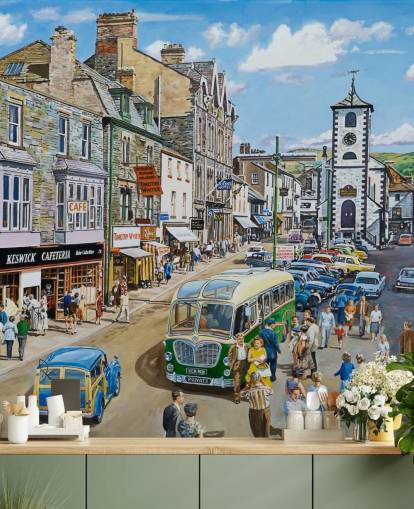Keswick Wall Mural by Trevor Mitchell Keswick Wall Mural by Trevor Mitchell