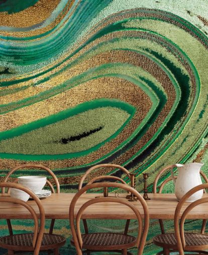 Deep Foliage Muurschildering van Lara Skinner