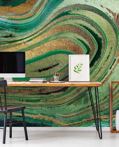 Peinture murale Deep Foliage par Lara Skinner Peinture murale Deep Foliage par Lara Skinner