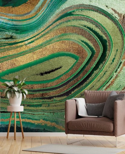 Tiefes Laub Wandbild von Lara Skinner Tiefes Laub Wandbild von Lara Skinner