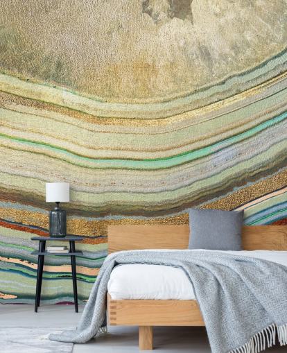 Stripe Wallpaper Mural by Lara Skinner Stripe Wallpaper Mural by Lara Skinner