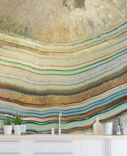 Papel de parede Stripe por Lara Skinner