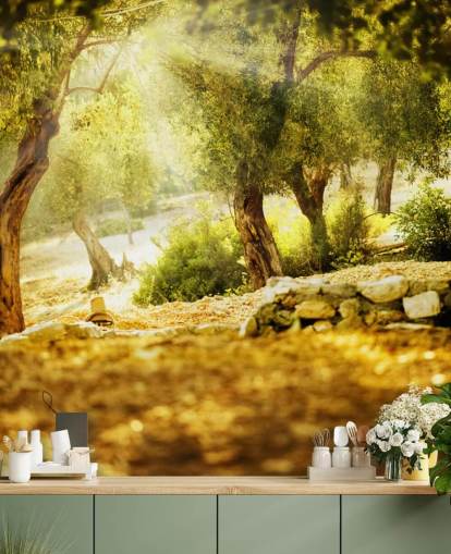 Mural de pared Olivo