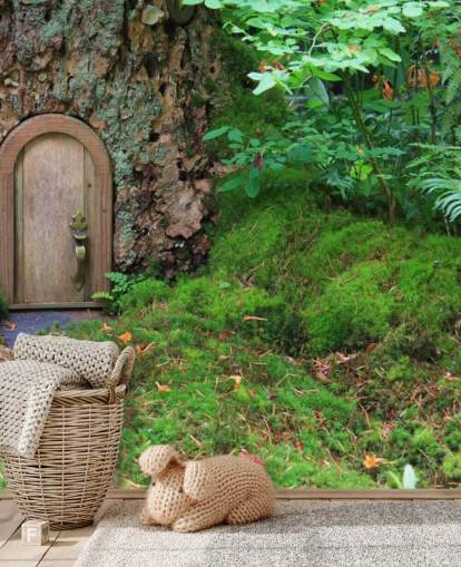 Fairy Door Behang