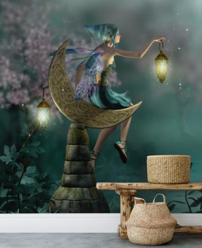 Green Night Fairy Wallpaper Green Night Fairy Wallpaper