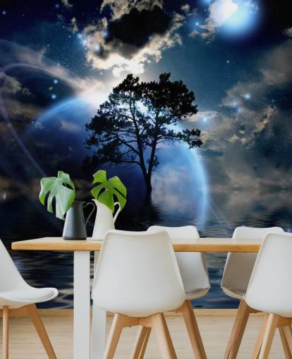 Mural de pared Paisaje extraterrestre