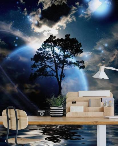 Mural de pared Paisaje extraterrestre