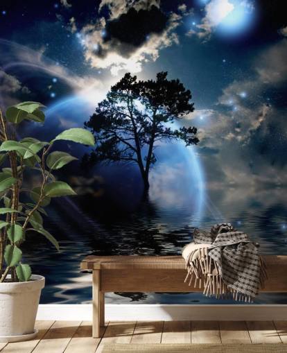 Mural de pared Paisaje extraterrestre