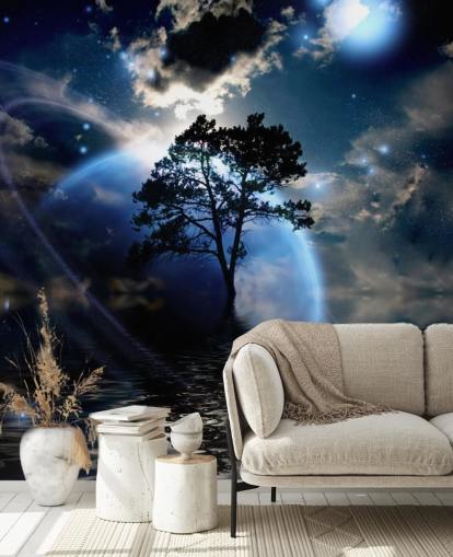 Mural de pared Paisaje extraterrestre