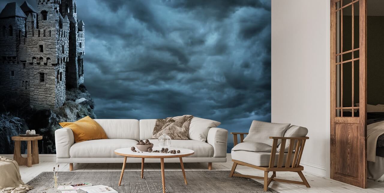 Castle Wall Mural Wallsauce US